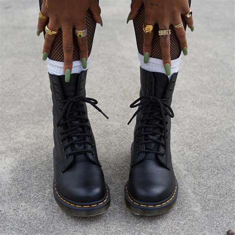 doctor martens boots spotting